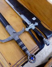 TWO DECORATIVE SWORDS