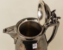 MERIDEN SILVERPLATE FLAGON