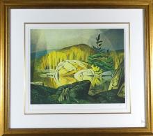 HAND-SIGNED A.J. CASSON PRINT