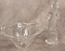 WATERFORD FIGURINE AND BOWL