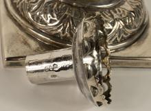 PAIR OF 19TH CENTURY STERLING CANDLESTICKS