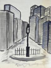 TWO CANADIAN SCHOOL WATERCOLOURS