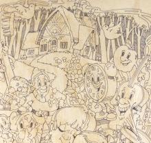 ORIGINAL PREPARATORY ILLUSTRATION