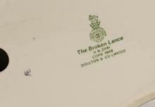 ROYAL DOULTON "THE BROKEN LANCE"