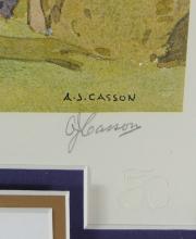 SIGNED A.J. CASSON PRINT