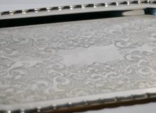 SILVERPLATED TRAY