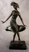 BRONZE SCULPTURE AFTER CHIPARUS