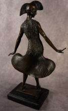 BRONZE SCULPTURE AFTER CHIPARUS