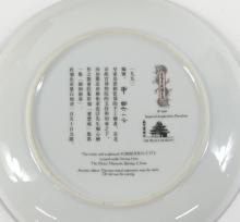 CHINA'S IMPERIAL PALACE, FORBIDDEN CITY PLATES