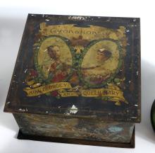 VINTAGE TINS & GOODYEAR ASHTRAY