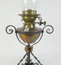 ARTS & CRAFTS OIL LAMP