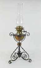 ARTS & CRAFTS OIL LAMP