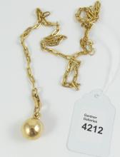 GOLD "BALL & CHAIN"