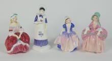 4 ROYAL DOULTON FIGURINES