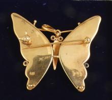 CUSTOM MADE "BUTTERFLY" PENDANT/BROOCH