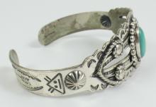 NAVAJO SILVER BRACELET