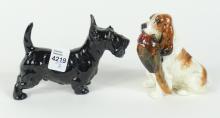 2 ROYAL DOULTON DOG FIGURINES