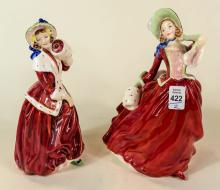 TWO ROYAL DOULTON FIGURINES