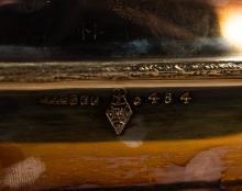 VICTORIAN SILVER PLATE DOUBLE BUN WARMER