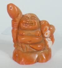 CHINESE CORAL CARVING