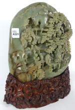 IMPORTANT CHINESE JADE CARVING