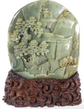 IMPORTANT CHINESE JADE CARVING