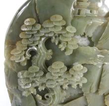 IMPORTANT CHINESE JADE CARVING