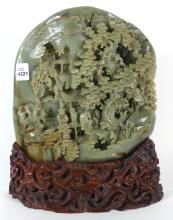 IMPORTANT CHINESE JADE CARVING