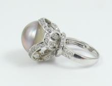 PEARL & DIAMOND RING