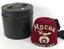 MOCHA SHRINERS FEZ