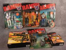 RAMBO ACTION FIGURES AND ACCESSORIES