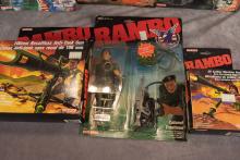 RAMBO ACTION FIGURES AND ACCESSORIES