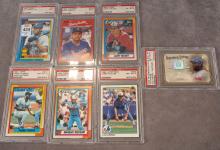 7 GRADED BASEBALL CARDS