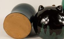 THREE ONTARIO ART POTTERY VASES