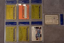 7 GRADED BASEBALL CARDS