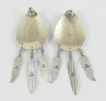 NAVAJO SILVER EARRINGS