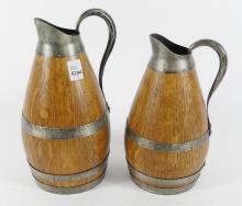 TWO ANTIQUE WATER JUGS
