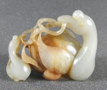 EXCEPTIONAL CHINESE WHITE JADE CARVING