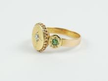 VICTORIAN GOLD RING