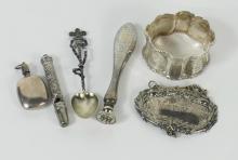 SILVER UTENSILS, ETC.