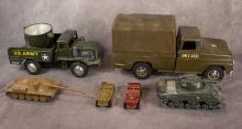 6 MILITARY TOYS