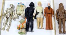 NINE KENNER STAR WARS ACTION FIGURES