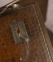 PAIR OF ROYCROFT BOOKENDS
