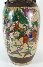 ANTIQUE QING DYNASTY NANKING VASE