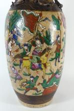 ANTIQUE QING DYNASTY NANKING VASE