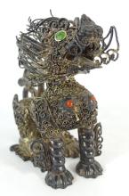 CHINESE SILVER FOO LION