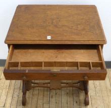 ANTIQUE WELL WORK TABLE
