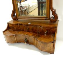 ROSEWOOD DRESSER TOP SWING MIRROR