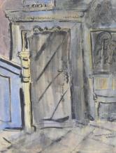 CONTINENTAL SCHOOL WATERCOLOUR