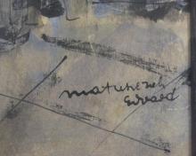 CONTINENTAL SCHOOL WATERCOLOUR